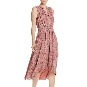 Joie pink snakeskin dress size Small